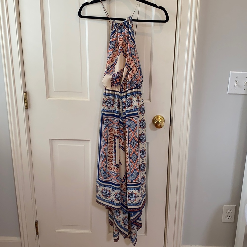 High Neck Scarf Dress Moon River - Perfect Guest of Wedding!!